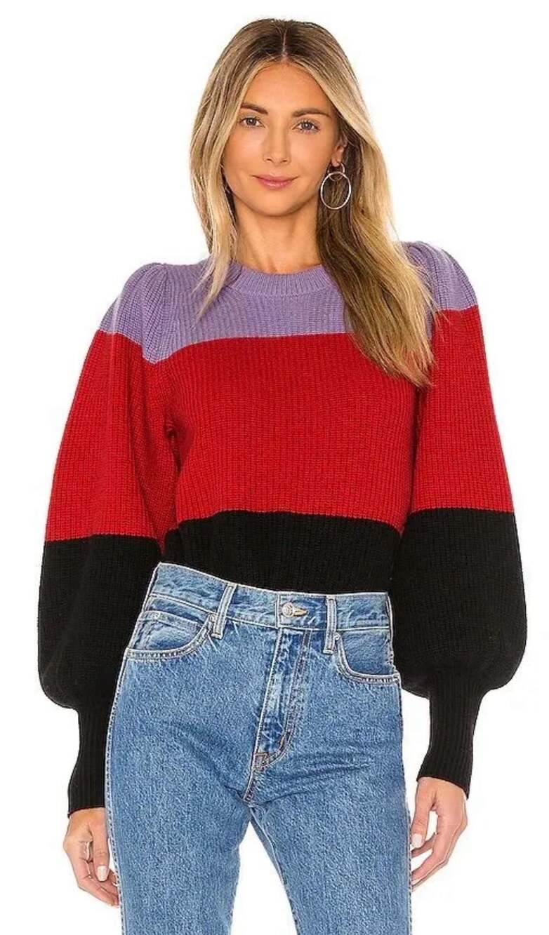 A.L.C. Sammy Colorblock Sweater